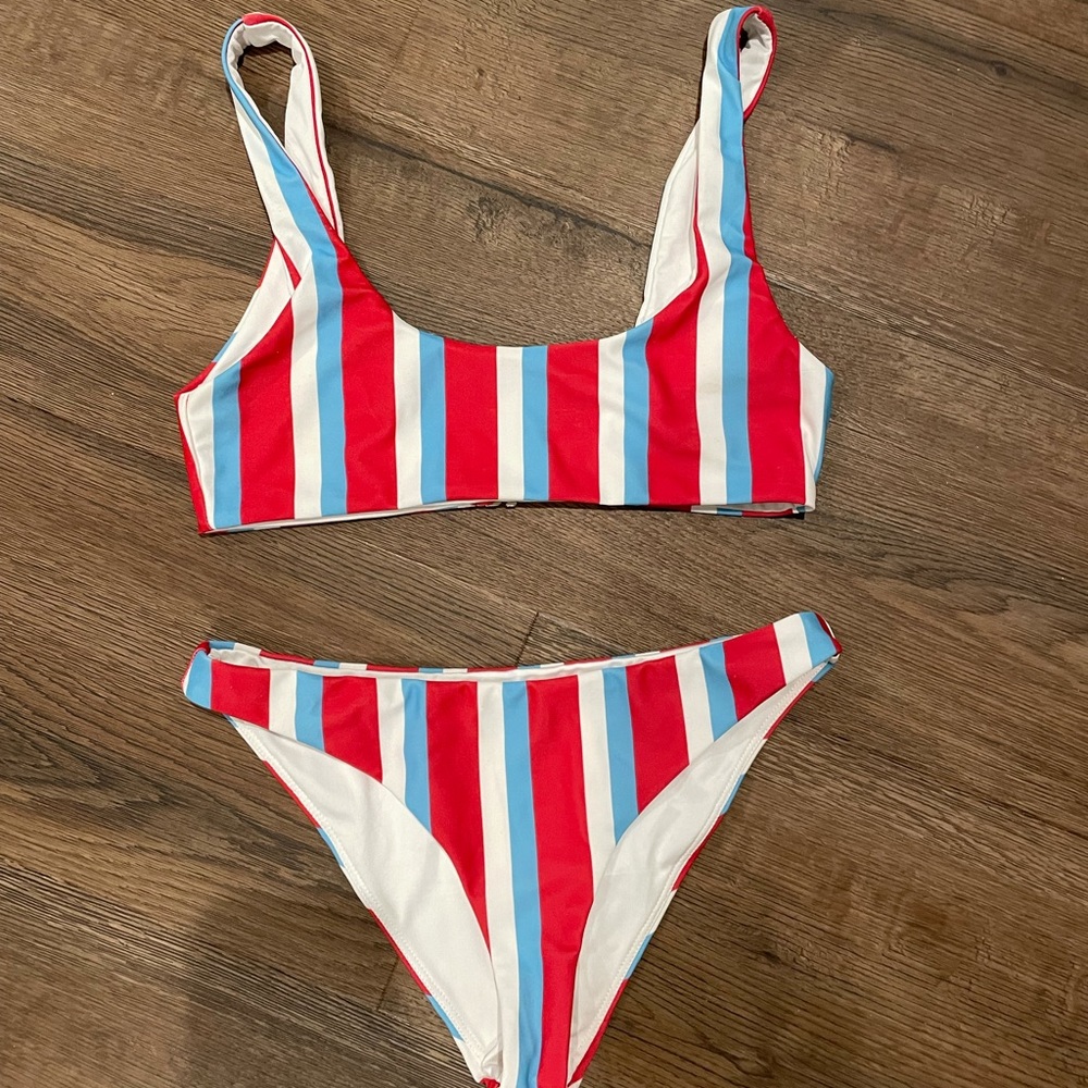 Lovers and friends 4th of July bikini
